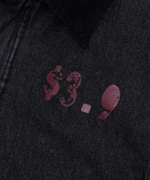 SUNDAY FRUIT MARKET(サンデーフルーツマーケット)の「SUNDAY DENIM JACKET BLACK(デニムジャケット・メンズ・その他・MEDIUM/LARGE)」の6枚目の写真