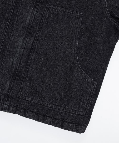 SUNDAY FRUIT MARKET(サンデーフルーツマーケット)の「SUNDAY DENIM JACKET BLACK(デニムジャケット・メンズ・その他・MEDIUM/LARGE)」の9枚目の写真