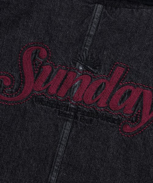 SUNDAY FRUIT MARKET(サンデーフルーツマーケット)の「SUNDAY DENIM JACKET BLACK(デニムジャケット・メンズ・その他・MEDIUM/LARGE)」の12枚目の写真