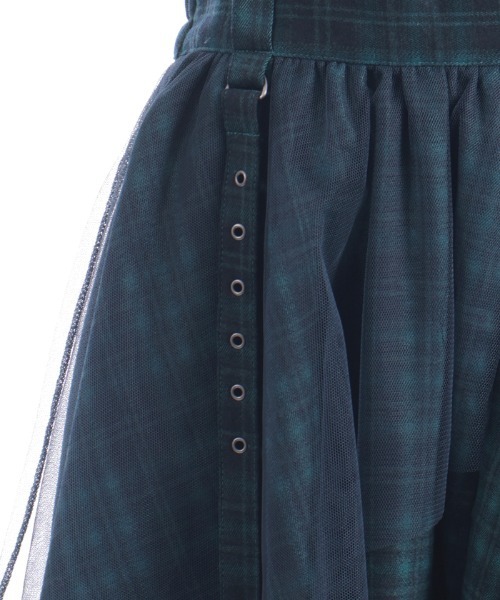 axes femme（アクシーズファム）の「異素材イレヘムボリュームスカート（スカート・レディース・ダークグリーン/ブラック/ワイン・FREE）」の19枚目の写真