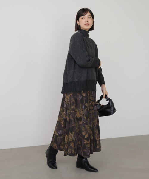 Bou Jeloud（ブージュルード）の「花柄フレアパンツ（その他パンツ・レディース・ブラック/グレー・FREE）」の18枚目の写真