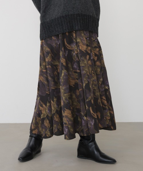 Bou Jeloud（ブージュルード）の「花柄フレアパンツ（その他パンツ・レディース・ブラック/グレー・FREE）」の19枚目の写真