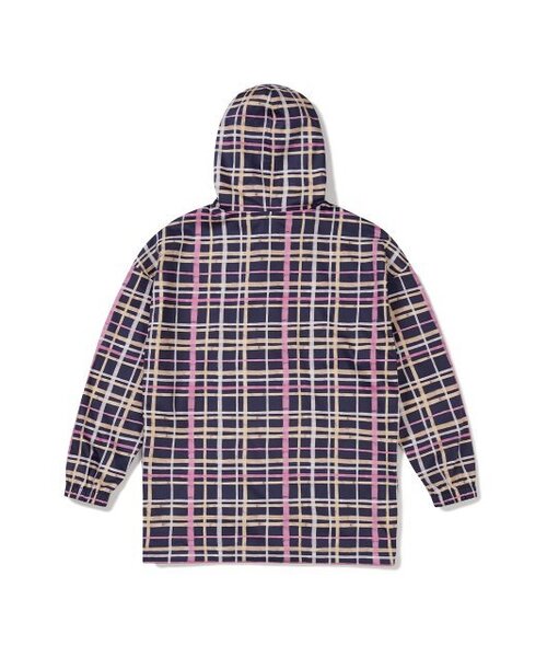 MMLG（エムエムエルジー）の「[Mmlg] MULTI CHECK ANORAK (NAVY)（ナイロンジャケット・レディース・その他・SMALL/MEDIUM/LARGE）」の2枚目の写真