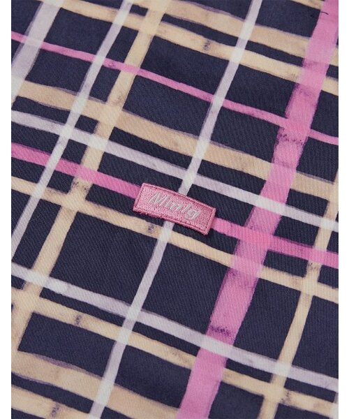 MMLG（エムエムエルジー）の「[Mmlg] MULTI CHECK ANORAK (NAVY)（ナイロンジャケット・レディース・その他・SMALL/MEDIUM/LARGE）」の4枚目の写真