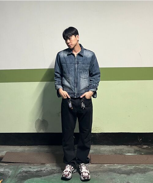 DECET(デケト)の「Denim Zip Jacket DCJK002BlueA(デニムジャケット・メンズ・その他・SMALL/MEDIUM/LARGE)」の10枚目の写真