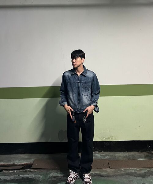 DECET(デケト)の「Denim Zip Jacket DCJK002BlueA(デニムジャケット・メンズ・その他・SMALL/MEDIUM/LARGE)」の13枚目の写真
