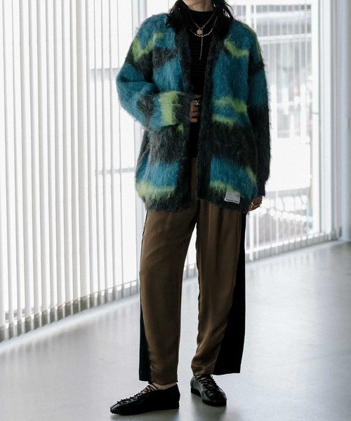 MARECHAL TERRE(マルシャルテル)の「カーブラインパンツ(その他パンツ・レディース・ブラウン/ホワイト系その他/ブラック/ブラック系その他・MEDIUM)」の14枚目の写真