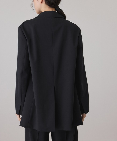 ADAM ET ROPE'(アダムエロペ)の「シングルブレストジャケット(テーラードジャケット・レディース・ベージュ系その他2/グレー/ブラック・34/36/38)」の4枚目の写真