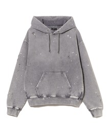 BEAMS（ビームス）の「ワイドショートフィット ダメージ フーディ（スウェット）」