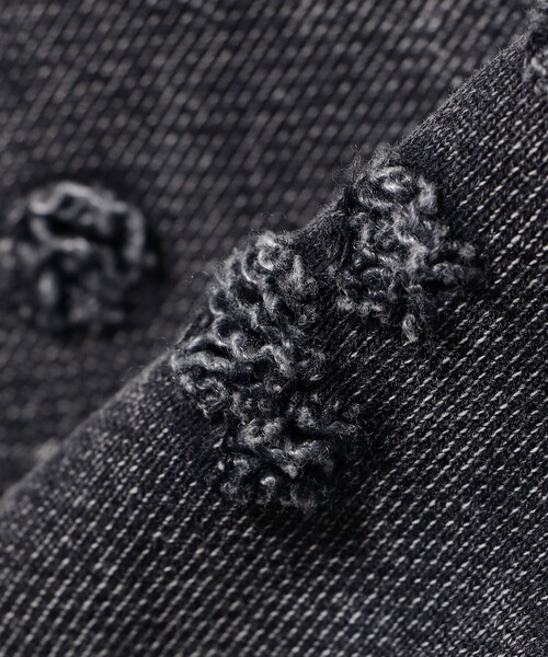 BEAMS（ビームス）の「ワイドショートフィット ダメージ フーディ（スウェット・メンズ・ブラック/ライトグレー・S/M/XL/L）」の11枚目の写真