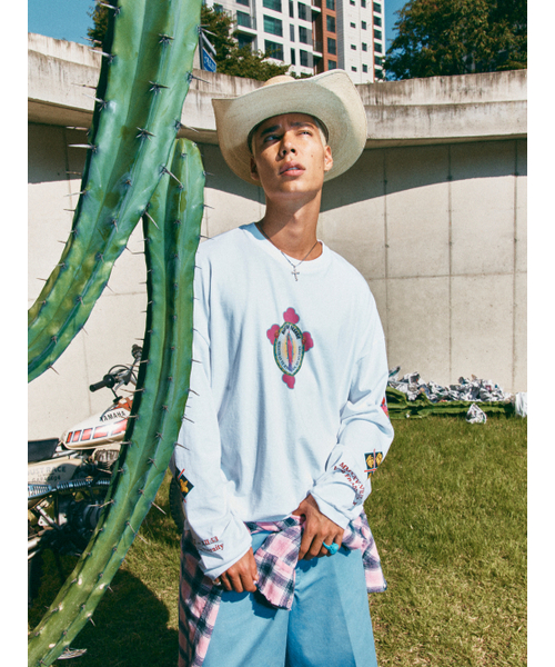 HIGHTIDEFRANKIE(ハイタイドフランキー)の「Nosso bebe amado Long Sleeve Tee White(Tシャツ/カットソー・メンズ・ホワイト・FREE)」の9枚目の写真