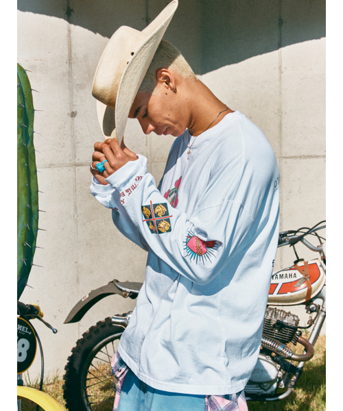HIGHTIDEFRANKIE(ハイタイドフランキー)の「Nosso bebe amado Long Sleeve Tee White(Tシャツ/カットソー・メンズ・ホワイト・FREE)」の11枚目の写真