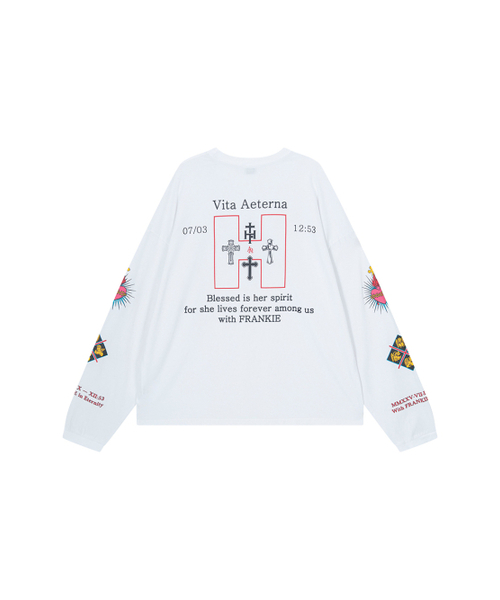 HIGHTIDEFRANKIE(ハイタイドフランキー)の「Nosso bebe amado Long Sleeve Tee White(Tシャツ/カットソー・メンズ・ホワイト・FREE)」の13枚目の写真