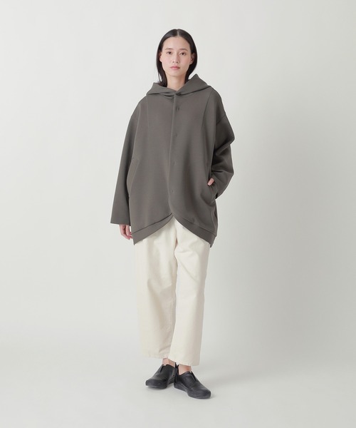 Plantation（プランテーション）の「エアクッション / コート / S（その他アウター・レディース・ブラック/ダークグレー・M size）」の2枚目の写真