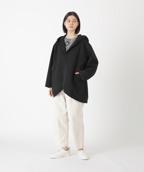 Plantation（プランテーション）の「エアクッション / コート / S（その他アウター・レディース・ブラック/ダークグレー・M size）」の3枚目の写真