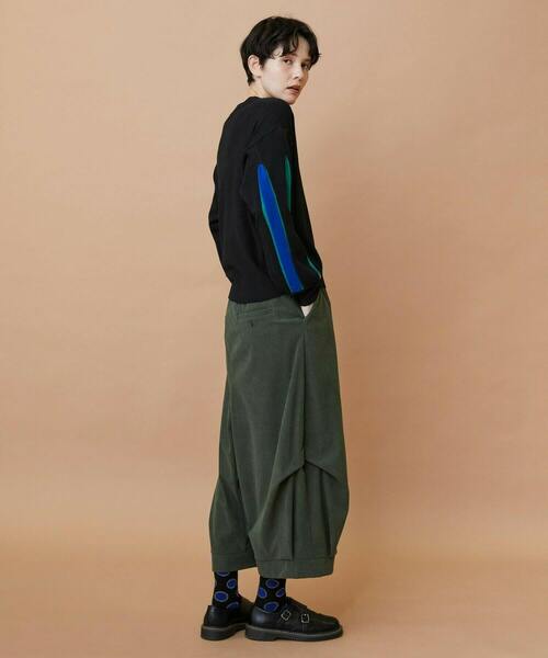 FRAPBOIS(フラボア)の「ボックスニット プルオーバー(ニット/セーター・レディース・ブラック/ブルー・1)」の21枚目の写真