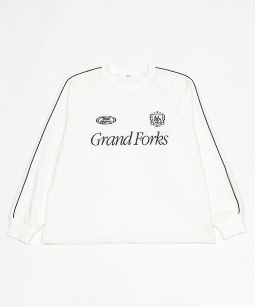 WEGO（ウィゴー）の「WEGO/【26年春夏新作】ショートドロストラインプルオーバー（スウェット・メンズ・ネイビー/ホワイト/ブラウン・MEDIUM/LARGE）」の6枚目の写真