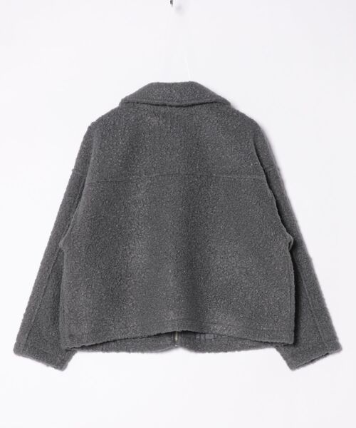nouvellemoi(ヌーベルモイ)の「Wポケットジップブルゾン(ブルゾン・レディース・ブラウン/グレー/ライトベージュ/ブラック・M)」の21枚目の写真