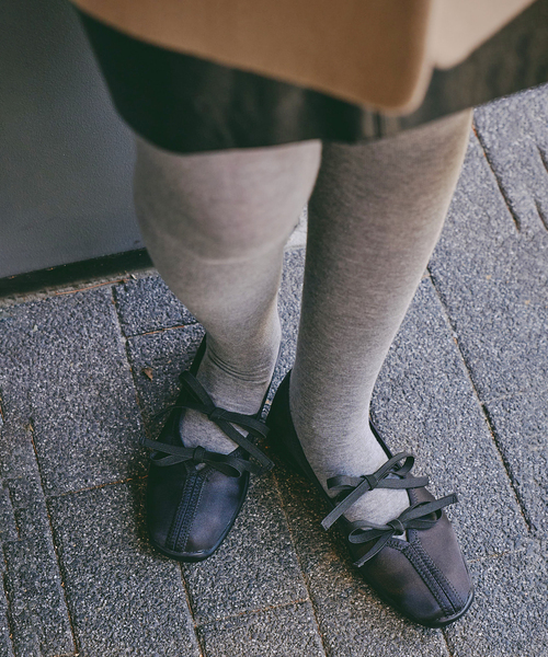 LE TALON（ルタロン）の「《追加》Lダブルリボンバレリーナ（スニーカー・レディース・ピンク/ブラック・25cm/24.5cm/24cm/23.5cm/23cm/22.5cm/22cm）」の18枚目の写真