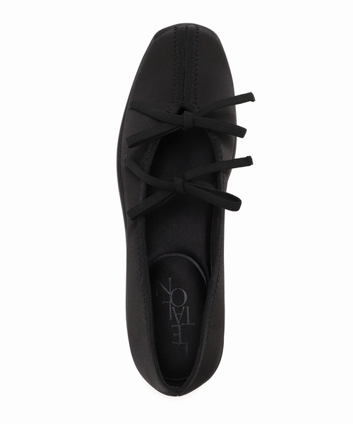 LE TALON(ルタロン)の「《追加》Lダブルリボンバレリーナ(スニーカー・レディース・ピンク/ブラック・25cm/24.5cm/24cm/23.5cm/23cm/22.5cm/22cm)」の13枚目の写真