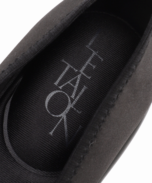 LE TALON(ルタロン)の「《追加》Lダブルリボンバレリーナ(スニーカー・レディース・ピンク/ブラック・25cm/24.5cm/24cm/23.5cm/23cm/22.5cm/22cm)」の16枚目の写真