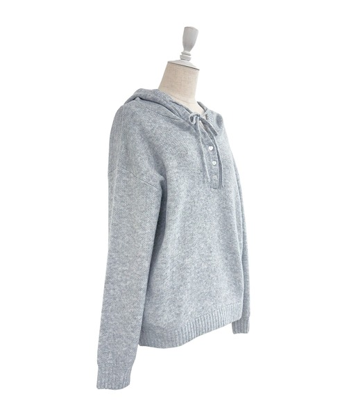 mohair knit hoodie（パーカー）｜Rose Muse（ロゼミューズ）の