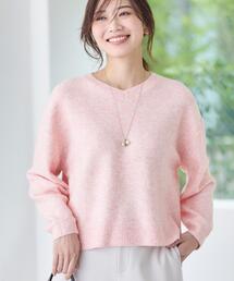 Reflect（リフレクト）の「【選べる5色／ゆったりシルエット】Vネックスパンコールニット（ニット/セーター）」