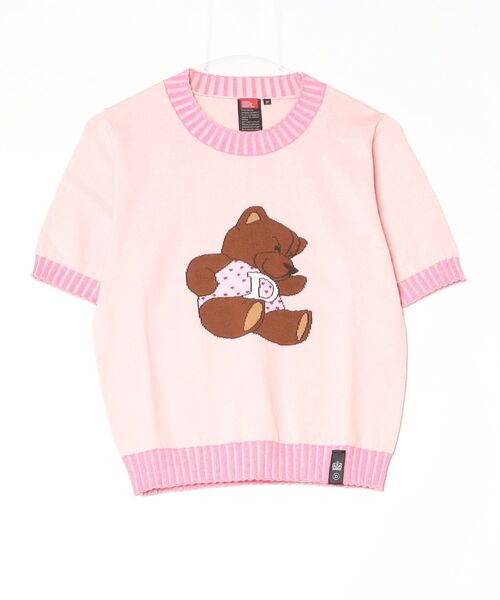 DOUBLE STANDARD CLOTHING（ダブルスタンダードクロージング）の「ソフトタッチ ベアニット（ニット/セーター・レディース・ピンク・36/38）」の4枚目の写真