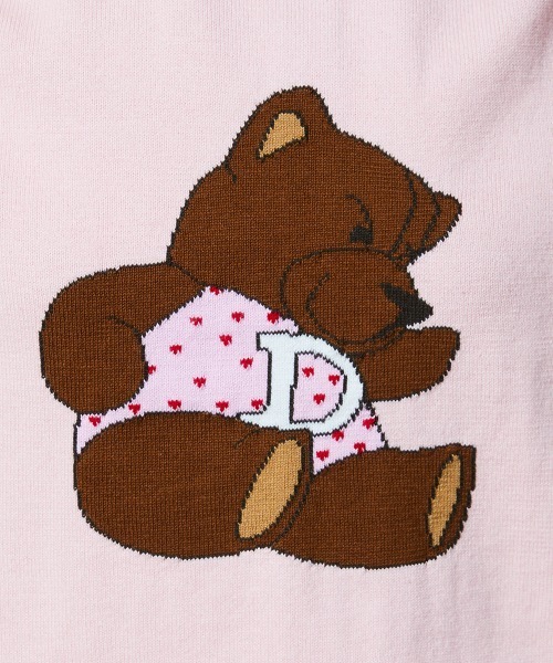 DOUBLE STANDARD CLOTHING（ダブルスタンダードクロージング）の「ソフトタッチ ベアニット（ニット/セーター・レディース・ピンク・36/38）」の8枚目の写真