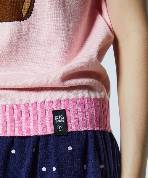 DOUBLE STANDARD CLOTHING（ダブルスタンダードクロージング）の「ソフトタッチ ベアニット（ニット/セーター・レディース・ピンク・36/38）」の12枚目の写真