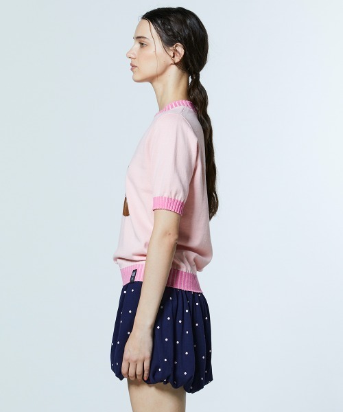 DOUBLE STANDARD CLOTHING（ダブルスタンダードクロージング）の「ソフトタッチ ベアニット（ニット/セーター・レディース・ピンク・36/38）」の5枚目の写真