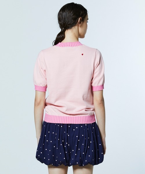 DOUBLE STANDARD CLOTHING（ダブルスタンダードクロージング）の「ソフトタッチ ベアニット（ニット/セーター・レディース・ピンク・36/38）」の6枚目の写真