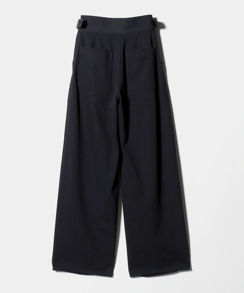 H　BEAUTY&YOUTH UNITED ARROWS（エイチビューティーアンドユースユナイテッドアローズ）の「＜H＞ツイル グルカパンツ（その他パンツ・レディース・ブラック/オフホワイト・S/M）」の11枚目の写真