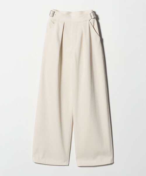 H　BEAUTY&YOUTH UNITED ARROWS（エイチビューティーアンドユースユナイテッドアローズ）の「＜H＞ツイル グルカパンツ（その他パンツ・レディース・ブラック/オフホワイト・S/M）」の18枚目の写真