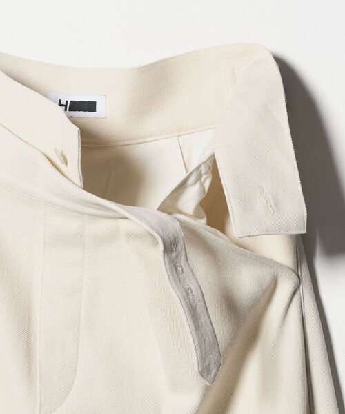 H　BEAUTY&YOUTH UNITED ARROWS（エイチビューティーアンドユースユナイテッドアローズ）の「＜H＞ツイル グルカパンツ（その他パンツ・レディース・ブラック/オフホワイト・S/M）」の21枚目の写真