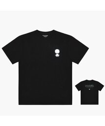 パンダ 半袖Tシャツ ブラック