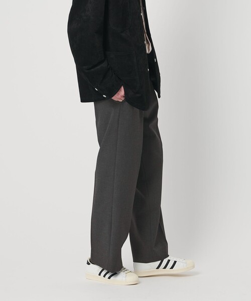 ダブル T/R 2プリーツ ボリューム スラックス NO.9 ウォッシャブル