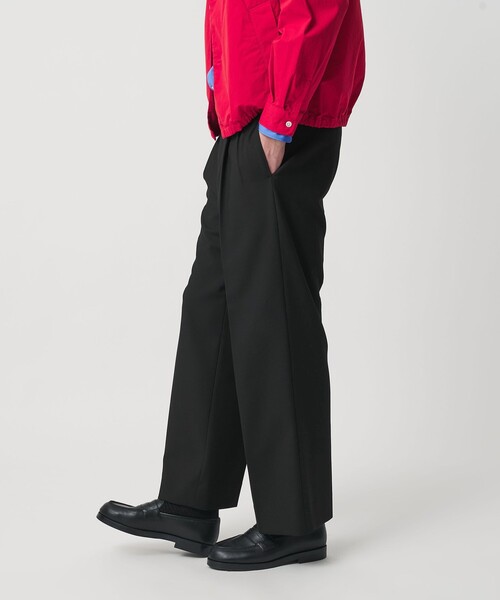 BEAUTY&YOUTH UNITED ARROWS（ビューティーアンドユースユナイテッドアローズ）の「ダブル T/R 2プリーツ ボリューム スラックス NO.9 ウォッシャブル（スラックス・メンズ・ダークグレー/その他1/ブラック・XL/M/L/S）」の5枚目の写真
