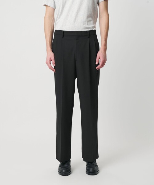BEAUTY&YOUTH UNITED ARROWS（ビューティーアンドユースユナイテッドアローズ）の「ダブル T/R 2プリーツ ボリューム スラックス NO.9 ウォッシャブル（スラックス・メンズ・ダークグレー/その他1/ブラック・XL/M/L/S）」の10枚目の写真