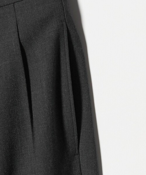 BEAUTY&YOUTH UNITED ARROWS（ビューティーアンドユースユナイテッドアローズ）の「ダブル T/R 2プリーツ ボリューム スラックス NO.9 ウォッシャブル（スラックス・メンズ・ダークグレー/その他1/ブラック・XL/M/L/S）」の17枚目の写真