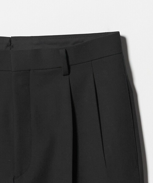 BEAUTY&YOUTH UNITED ARROWS(ビューティーアンドユースユナイテッドアローズ)の「ダブル T/R 2プリーツ ボリューム スラックス NO.9 ウォッシャブル(スラックス・メンズ・ダークグレー/その他1/ブラック・XL/M/L/S)」の14枚目の写真