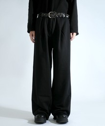 Starting Over（スターティングオーバー）の「tuck loopback sweatpants/タック 裏毛スウェットパンツ タックワイドパンツ（スウェットパンツ）」