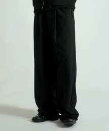 Starting Over（スターティングオーバー）の「tuck loopback sweatpants/タック 裏毛スウェットパンツ タックワイドパンツ（スウェットパンツ）」