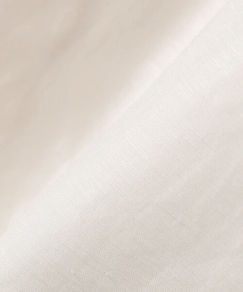 SHIPS（シップス）の「〈手洗い可能〉IMPERIAL LINEN 混 オーバー サイズ シャツ（シャツ/ブラウス・レディース・ネイビー/ベージュ/ライトピンク/オフホワイト/サックスブルー/ブラウン・38/36）」の8枚目の写真