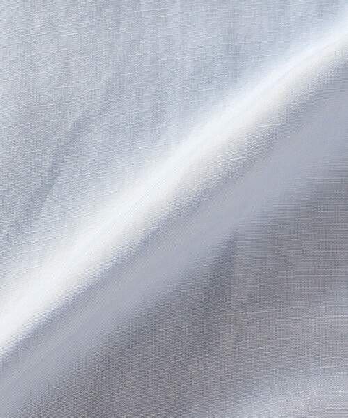 SHIPS(シップス)の「【実力派ベーシック】〈手洗い可能〉IMPERIAL LINEN 混 オーバー サイズ シャツ(シャツ/ブラウス・レディース・ネイビー/ベージュ/ライトピンク/オフホワイト/サックスブルー/ブラウン・38/36)」の22枚目の写真