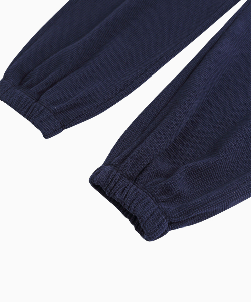 MENASOO（ミナス）の「Track Logo Waffle Jogger Pants_Navy（スウェットパンツ・レディース・ネイビー・F）」の12枚目の写真