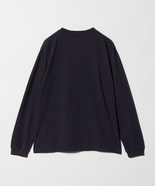 6(ロク)の「<6(ROKU)>HOLD YOUR GROUND ロングスリーブTシャツ(Tシャツ/カットソー・レディース・ネイビー/ホワイト・S/L)」の5枚目の写真