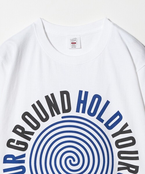 6(ロク)の「<6(ROKU)>HOLD YOUR GROUND ロングスリーブTシャツ(Tシャツ/カットソー・レディース・ネイビー/ホワイト・S/L)」の12枚目の写真