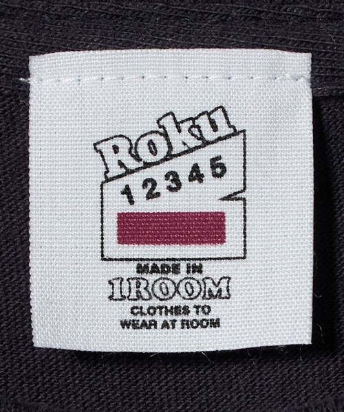 6(ロク)の「<6(ROKU)>HOLD YOUR GROUND ロングスリーブTシャツ(Tシャツ/カットソー・レディース・ネイビー/ホワイト・S/L)」の15枚目の写真