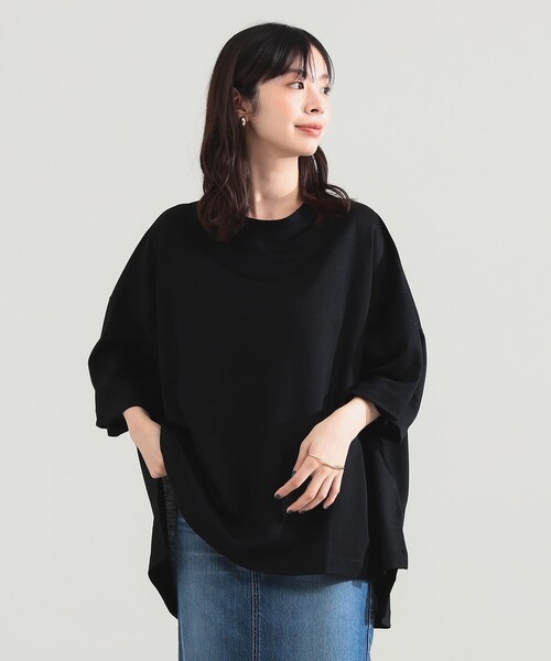 Demi-Luxe BEAMS(デミルクス ビームス)の「COG THE BIGSMOKE / DELTA Tシャツ(Tシャツ/カットソー・レディース・ブラック/ライトグレー/ネイビー・ONE SIZE)」の1枚目の写真